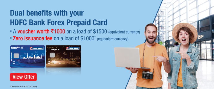 HDFC Bank Forex Prepaid Card
